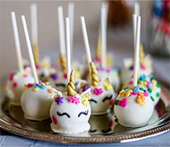 unicorn cakepops